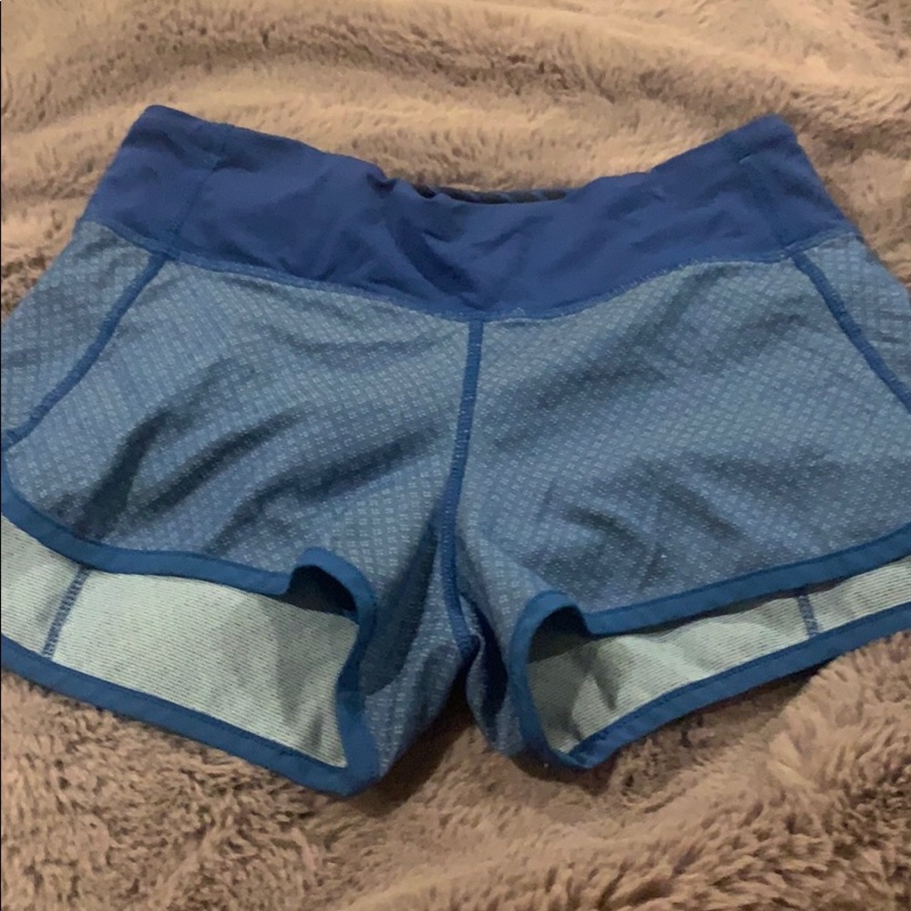 Lululemon speed shorts